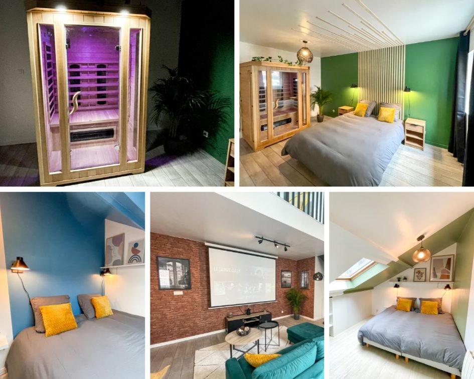 Superbe Appartement-Sauna-Cinema-Parking-Gare อาเมียงส์ ภายนอก รูปภาพ