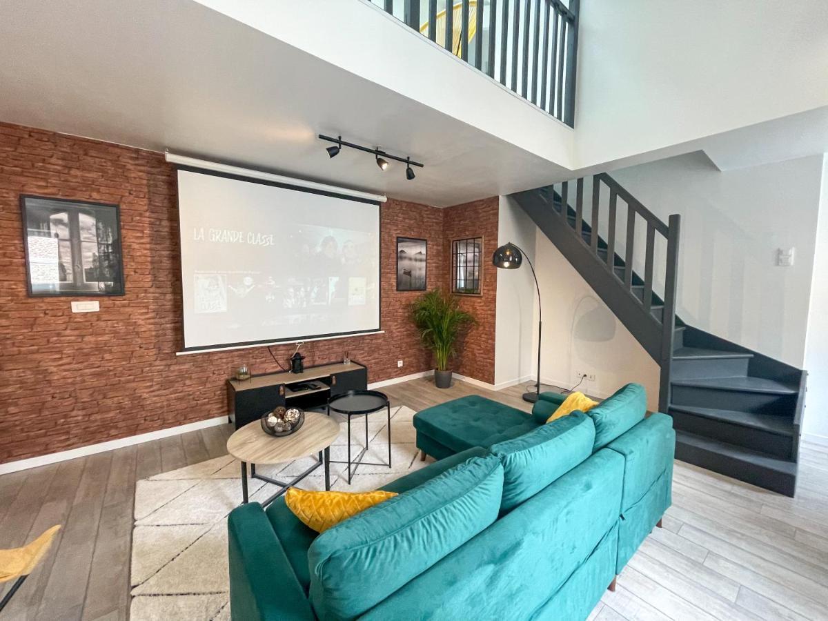 Superbe Appartement-Sauna-Cinema-Parking-Gare อาเมียงส์ ภายนอก รูปภาพ