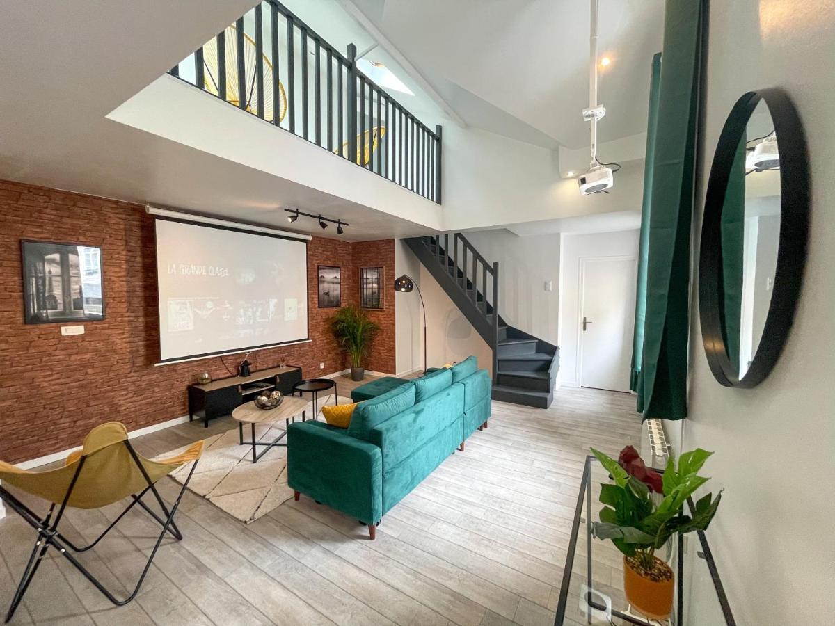 Superbe Appartement-Sauna-Cinema-Parking-Gare อาเมียงส์ ภายนอก รูปภาพ
