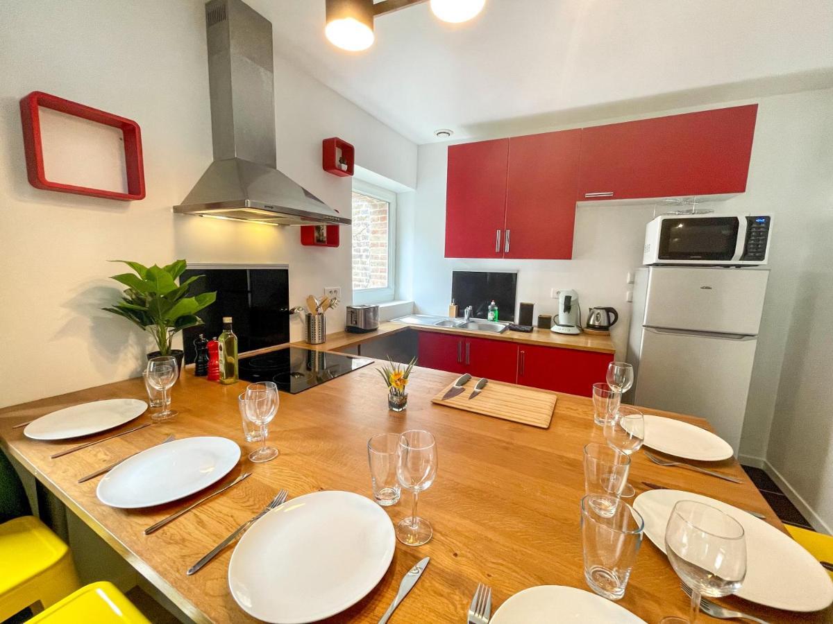 Superbe Appartement-Sauna-Cinema-Parking-Gare อาเมียงส์ ภายนอก รูปภาพ